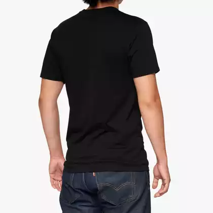 100% DEFLECT men's sports t-shirt, black