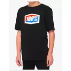 100% t-shirt with short sleeves STAMPS Youth black