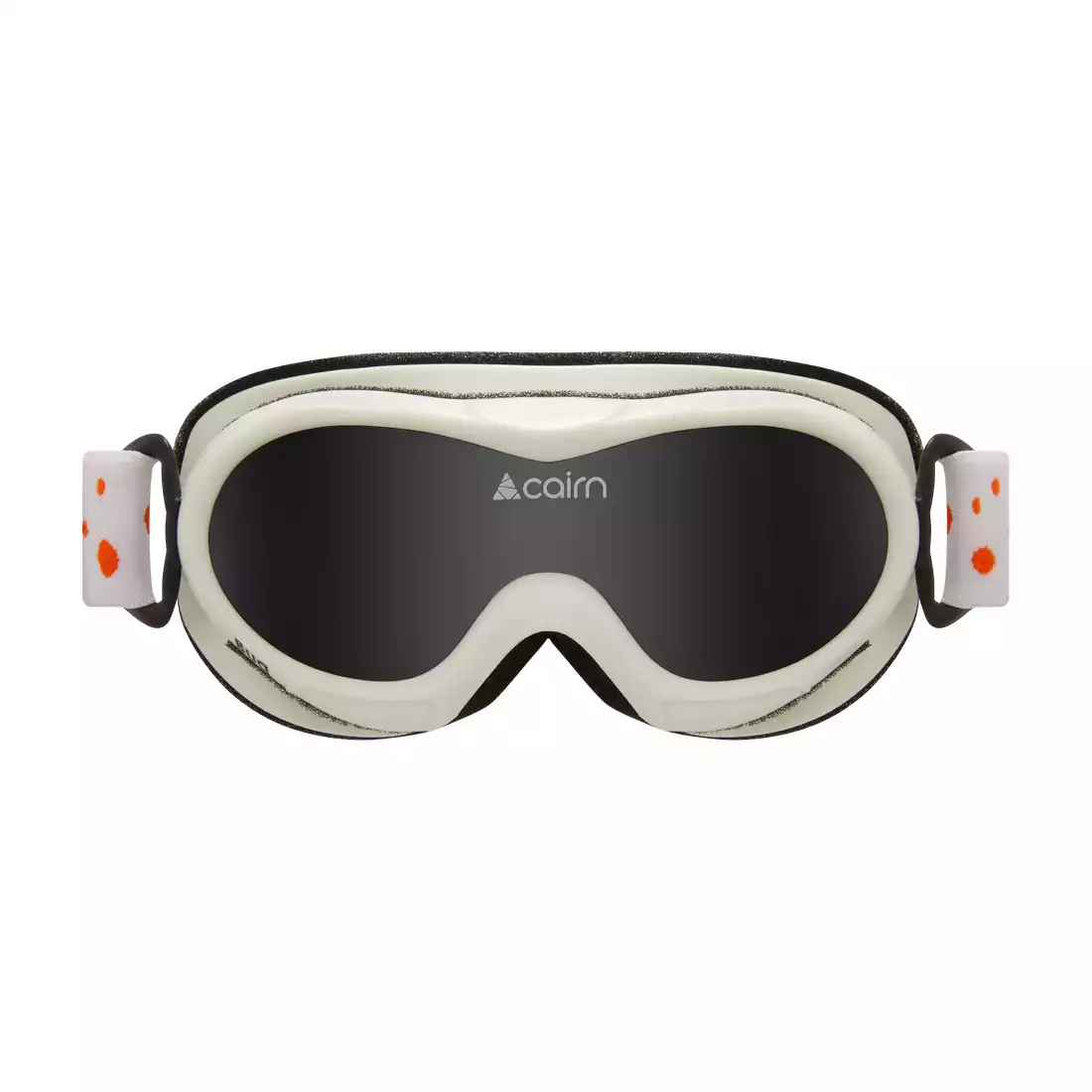 CAIRN BUG children's bicycle goggles, white and orange