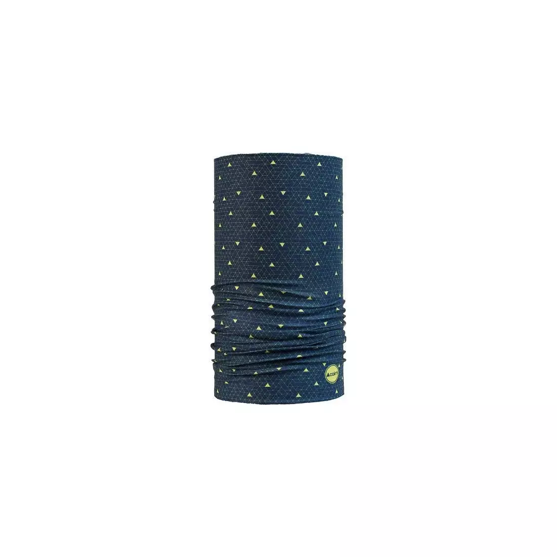 CAIRN Multifunctional scarf MALAWI TUBE navy blue yellow
