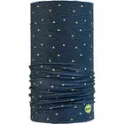 CAIRN Multifunctional scarf MALAWI TUBE navy blue yellow