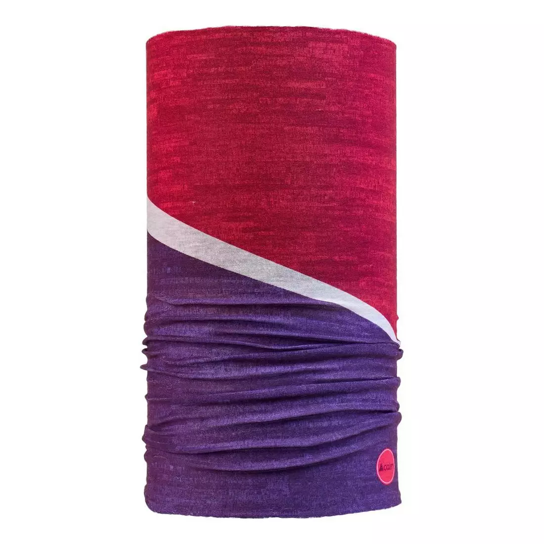 CAIRN Multifunctional scarf MALAWI TUBE red purple