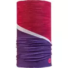 CAIRN Multifunctional scarf MALAWI TUBE red purple