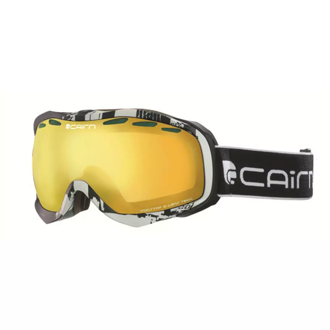CAIRN ski/snowboard goggles  ALPHA SPX1000 6979 black-white/orange 5808576979