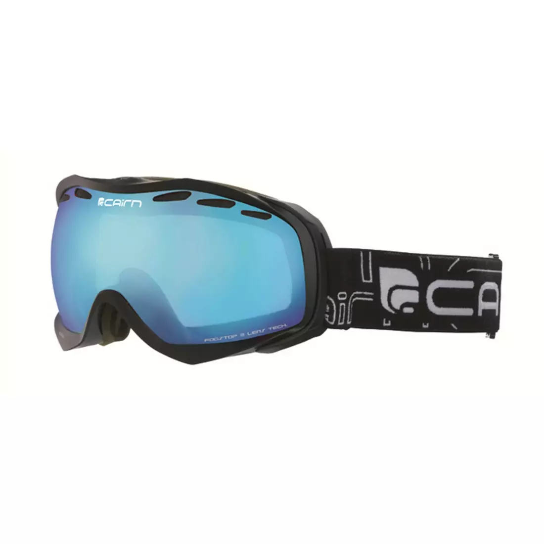 CAIRN ski/snowboard goggles ALPHA SPX3000 8202, black/blue 5808518202