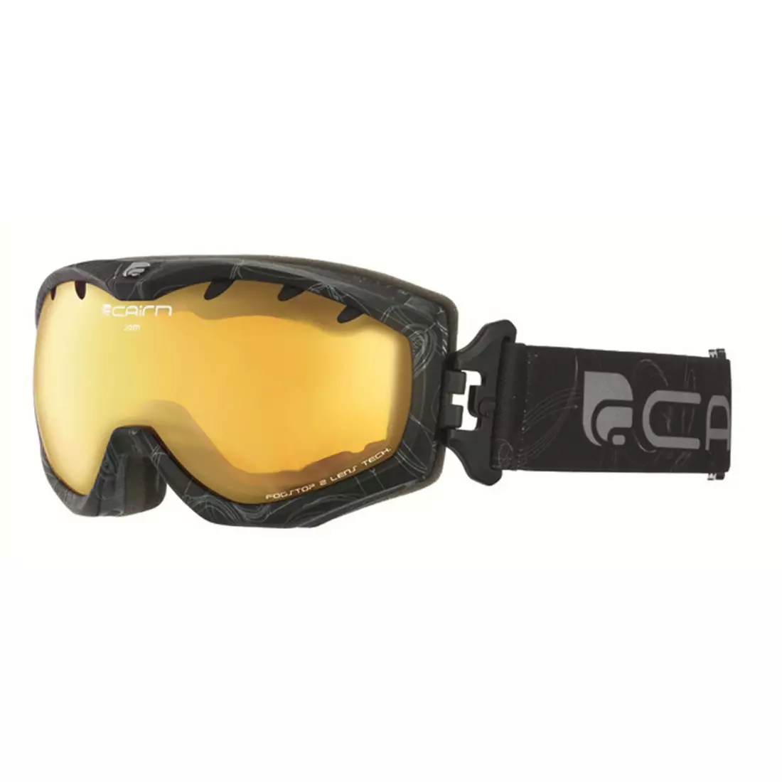 CAIRN ski/snowboard goggles JAM SPX1000 6966, black/orange, 5805776966
