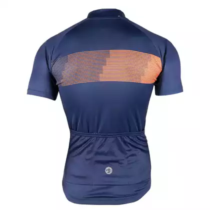 DEKO STYLE-0421 Men bike t-shirt, Navy blue