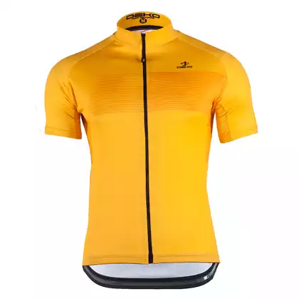 DEKO STYLE-0421 Men bike t-shirt, yellow