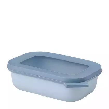 MEPAL CIRQULA rectangular bowl 500 ml, nordic blue