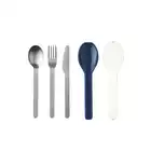 MEPAL ELLIPSE cutlery set 3 pcs dark blue
