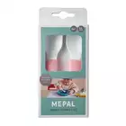 MEPAL MIO 2 children's spoons dark pink