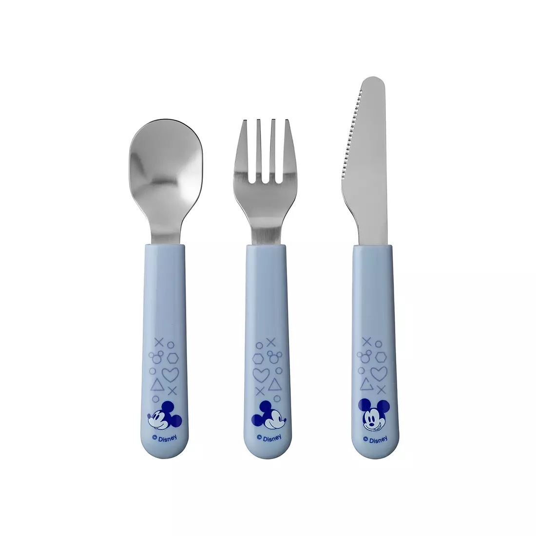 MEPAL MIO cutlery for children, 3 pcs. Mickey Mouse