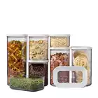 MEPAL MODULA set of 7 food containers, white