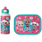 Mepal Campus Lunch set  L.O.L. Surprise children's set water bottle + lunchbox, pink-turquoise