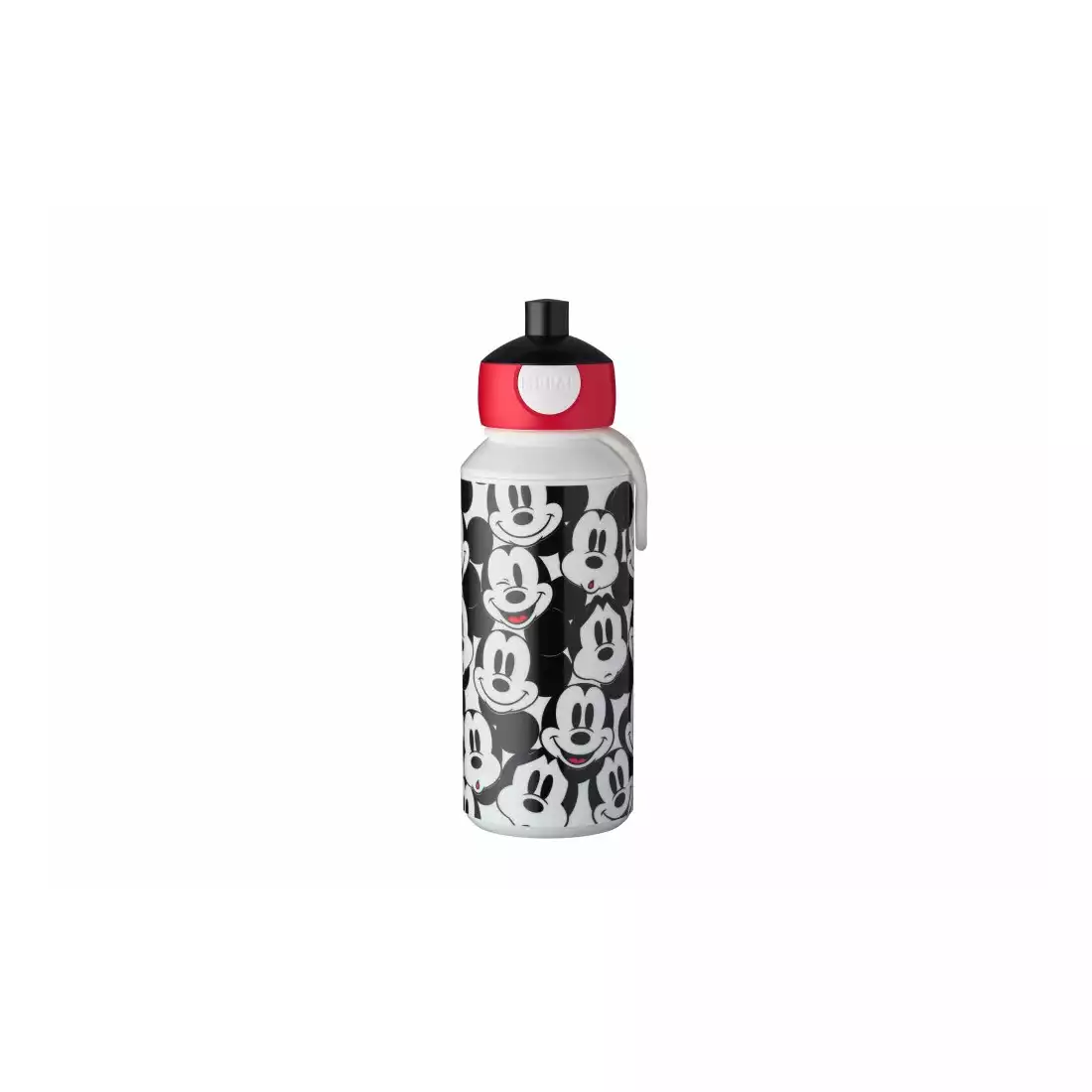 Mepal Campus Lunch set Mickey Mouse children's set water bottle + lunchbox, black and red