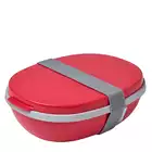 Mepal Ellipse Duo Nordic Red lunchbox, red