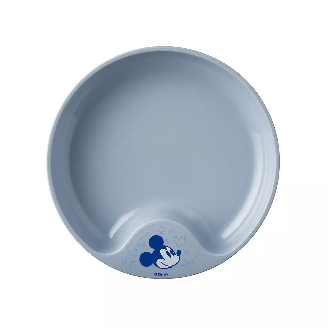 Mepal Mio children's plate Mickey Mouse, blue