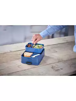 Mepal Take a Break Bento Nordic Denim lunchbox, navy