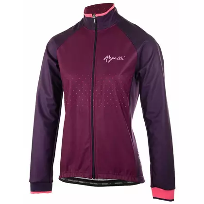ROGELLI women's winter cycling jacket PRIDE maroona
