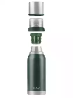 VIALLI DESIGN FUORI 1000 ml travel flask, green