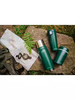 VIALLI DESIGN FUORI 1000 ml travel flask, green