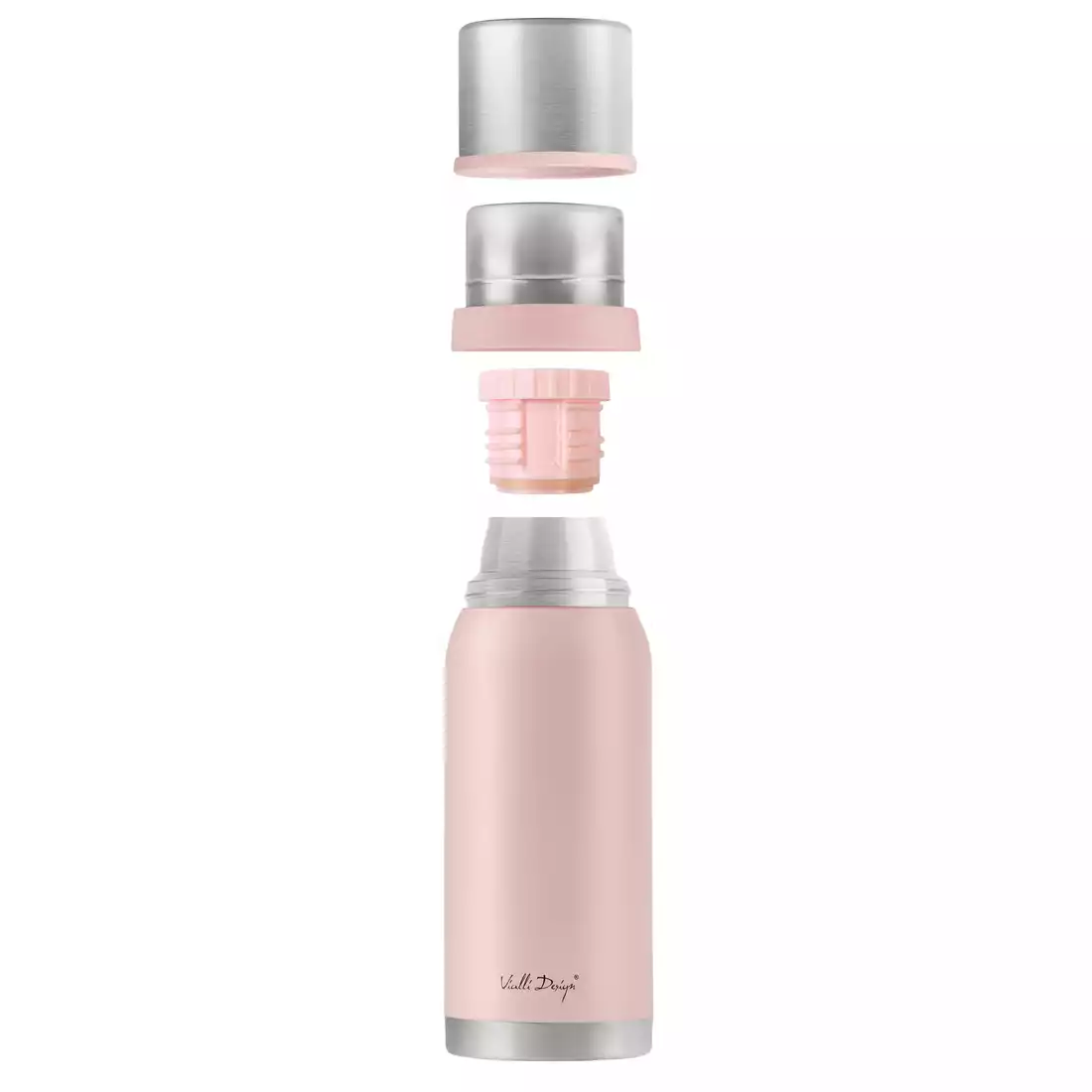 VIALLI DESIGN FUORI 1000 ml travel flask, pink