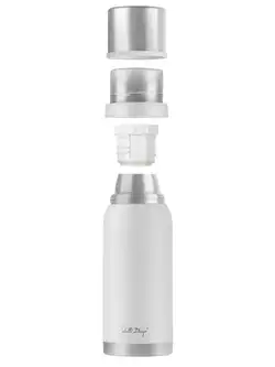 VIALLI DESIGN FUORI 1000 ml travel flask, white