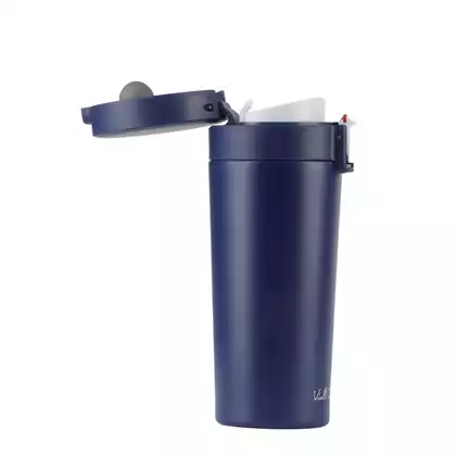 VIALLI DESIGN FUORI thermal mug 400 ml, navy