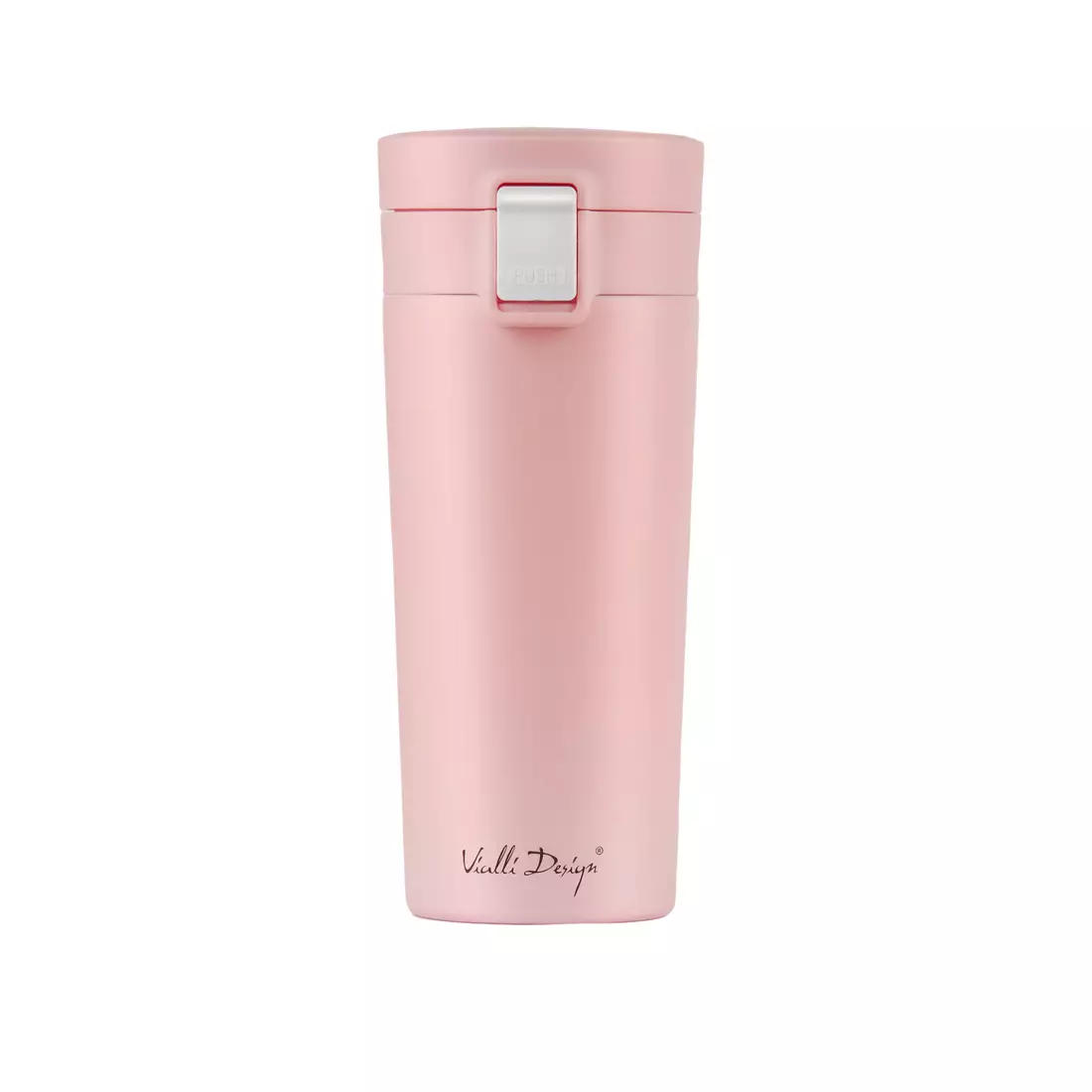 VIALLI DESIGN FUORI thermal mug 400 ml, pink