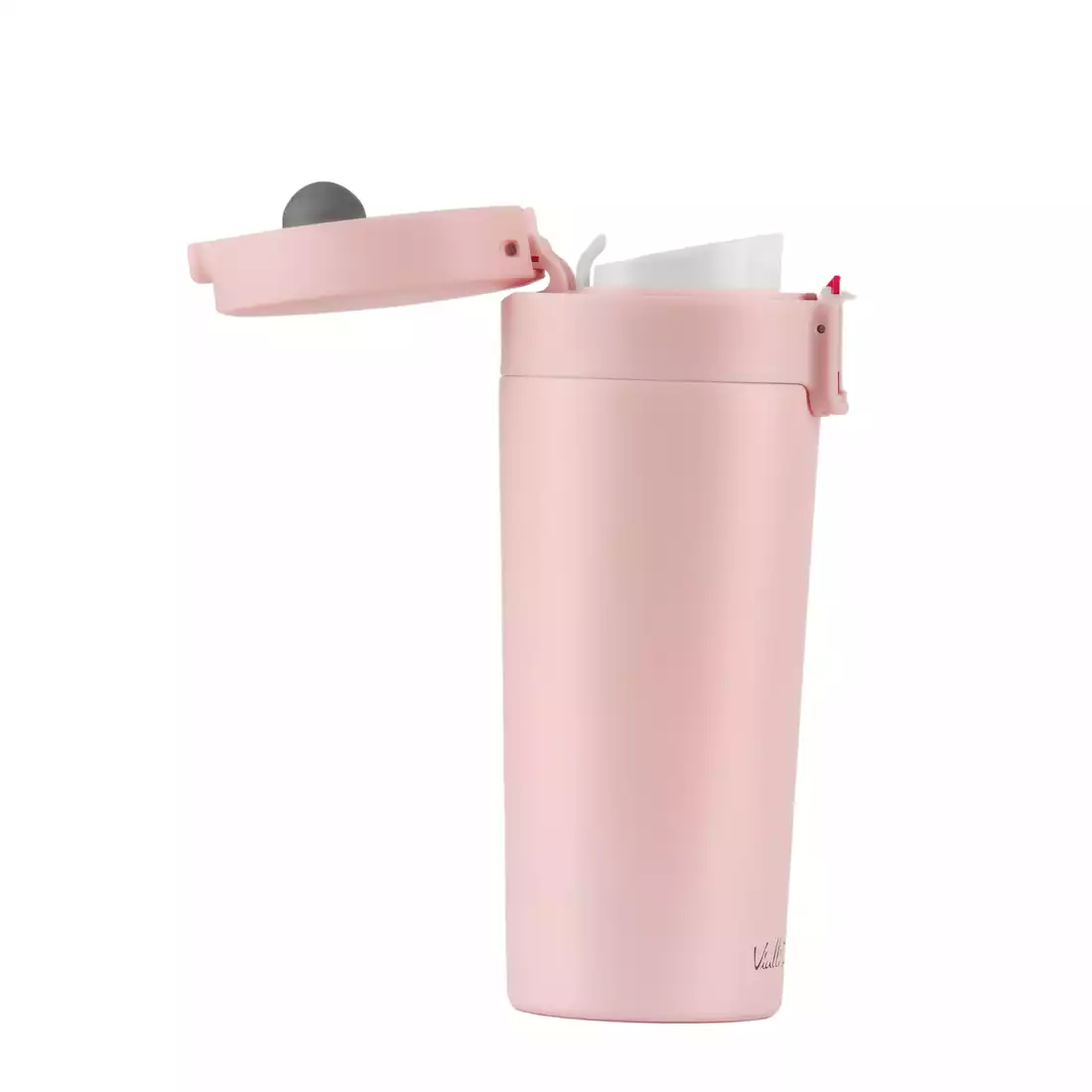 VIALLI DESIGN FUORI thermal mug 400ml, pink
