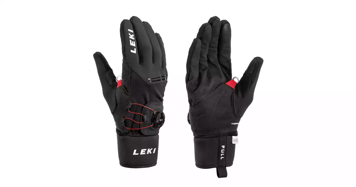 Leki Nordic Tune Shark BOA Nordic Skiing Gloves 