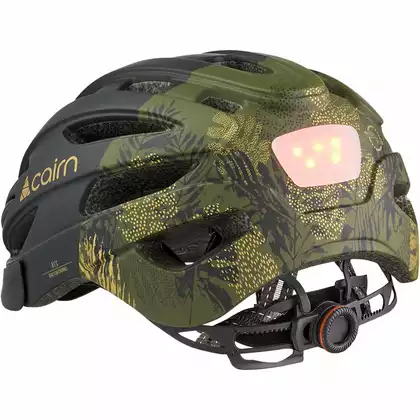 CAIRN FUSION Bicycle helmet, black and gold