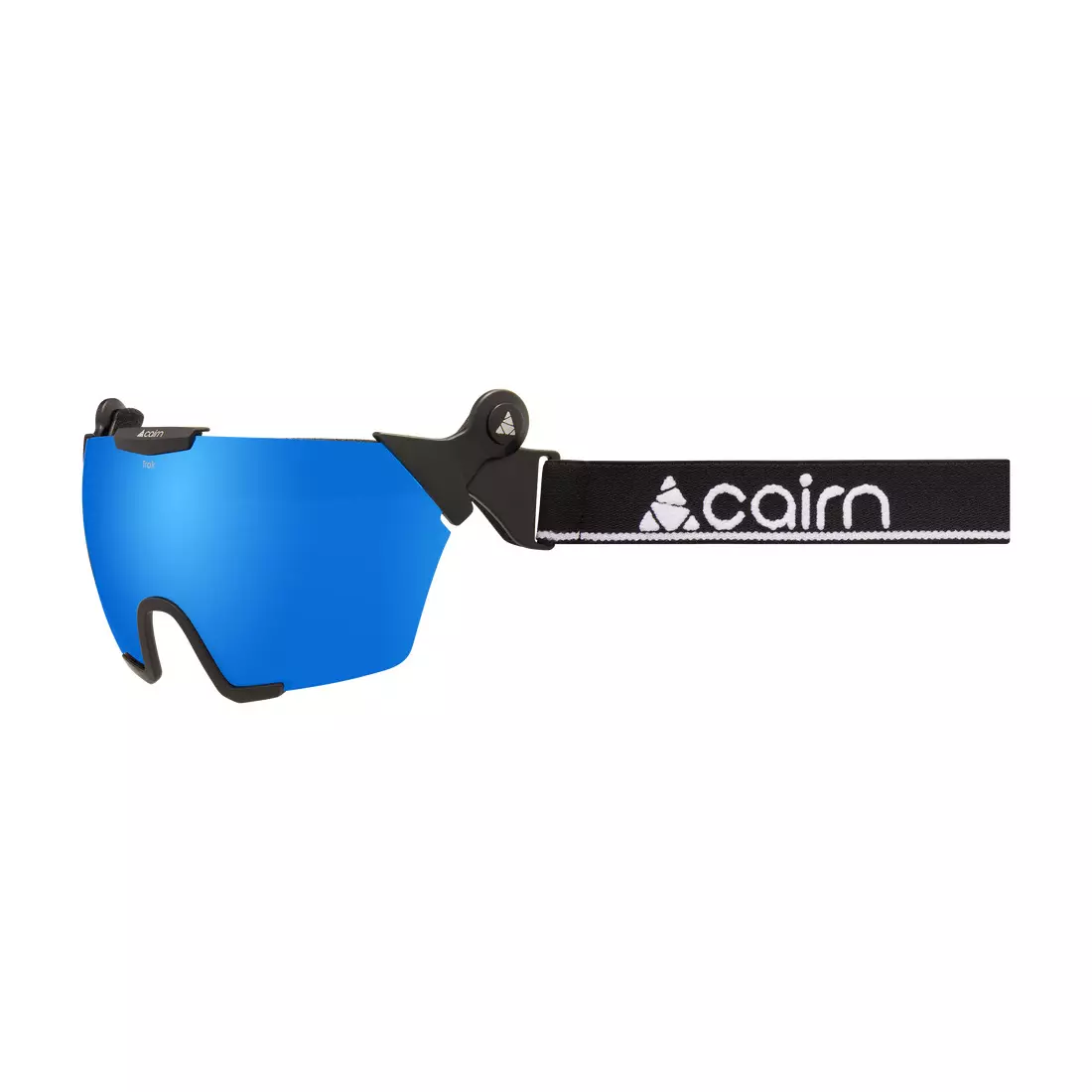 CAIRN Trak SPX 3000 ski/snowboard goggles, black/blue mirror