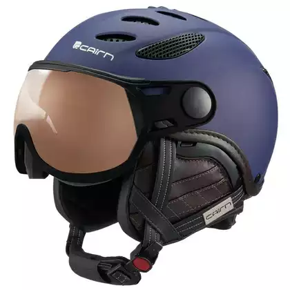 CAIRN ski / snowboard helmet COSMOS photochromic, navy blue, 0605830105