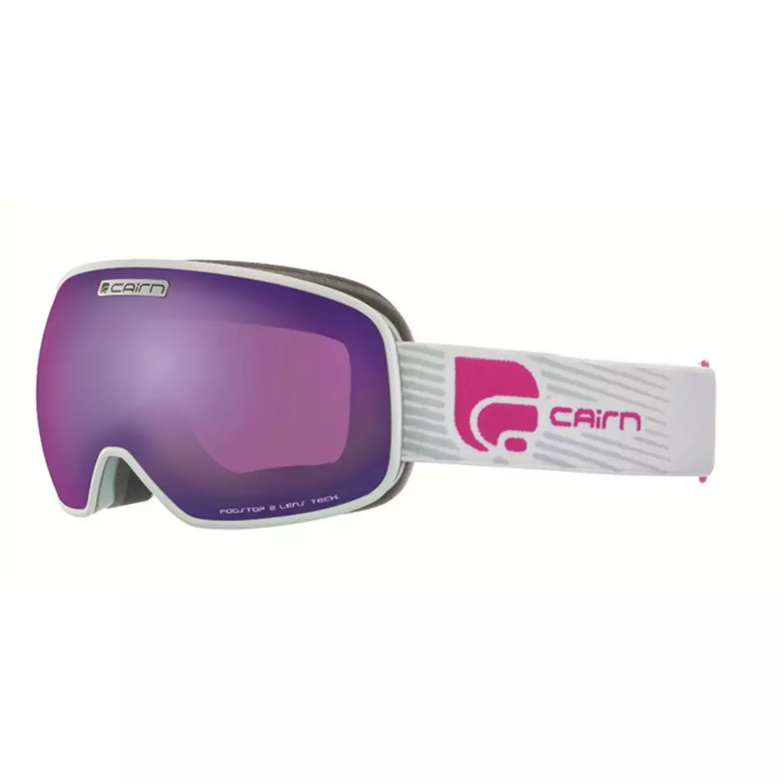 CAIRN ski / snowboard goggles MAGNETIK IUM white/purple 5806418401