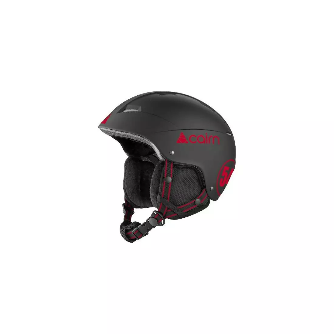 CAIRN ski / snowboard helmet LOC ACTIVE T, black-red, 060525002TU