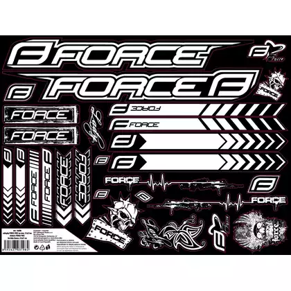 FORCE Frame stickers FREE, 37x27 cm 16408