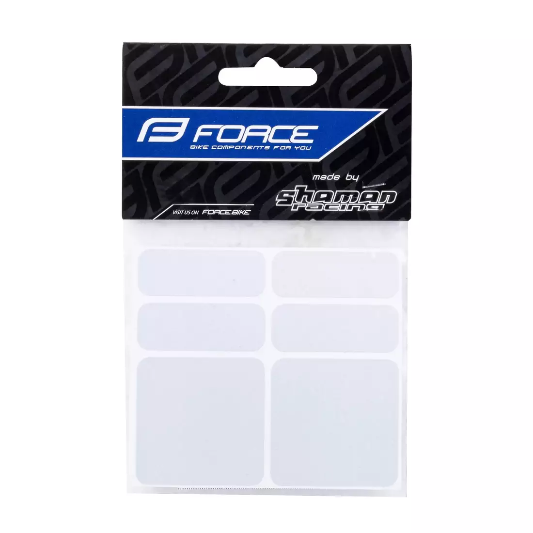 FORCE Set of stickers FORCE Reflekton 6 pcs, silver 16350