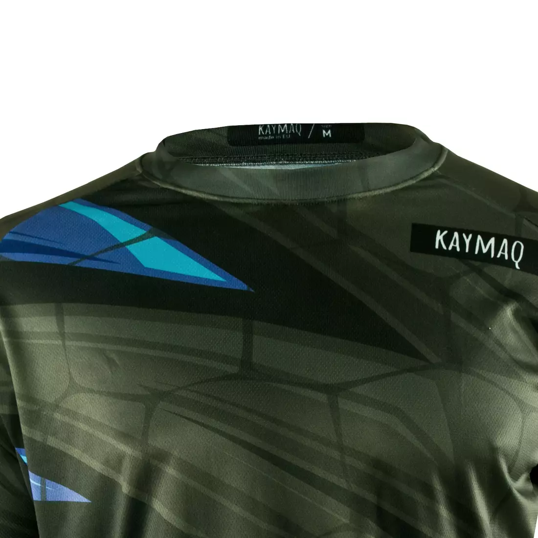 KAYMAQ DESIGN M64 Bicycle T-shirt loose MTB, blue