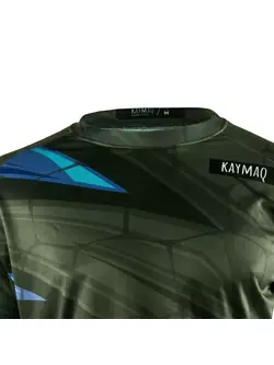 KAYMAQ DESIGN M64 Bicycle T-shirt loose MTB, blue