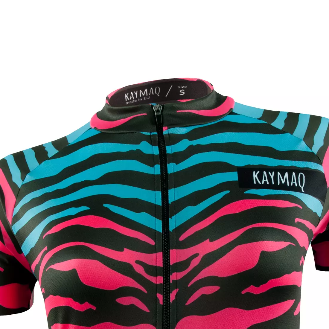 KAYMAQ DESIGN W1-W40 Women's cycling short sleeve jersey