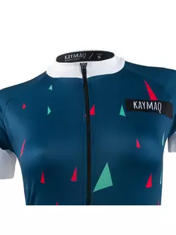 KAYMAQ DESIGN W1-W41 Women's cycling short sleeve jersey