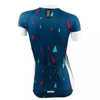 KAYMAQ DESIGN W1-W41 Women's cycling short sleeve jersey