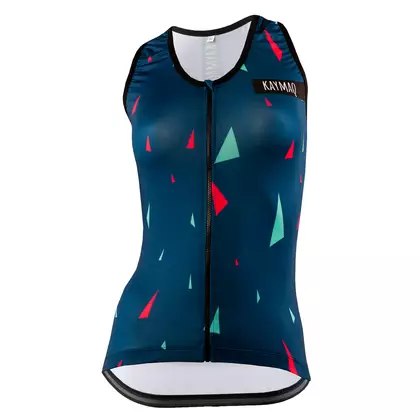KAYMAQ DESIGN W1-W41 women's sleeveless cycling t-shirt