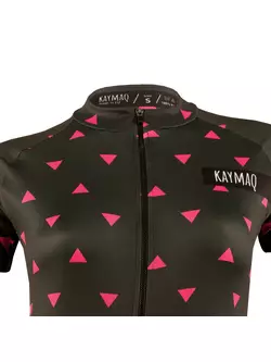 KAYMAQ DESIGN W1-W42 Women's cycling short sleeve jersey