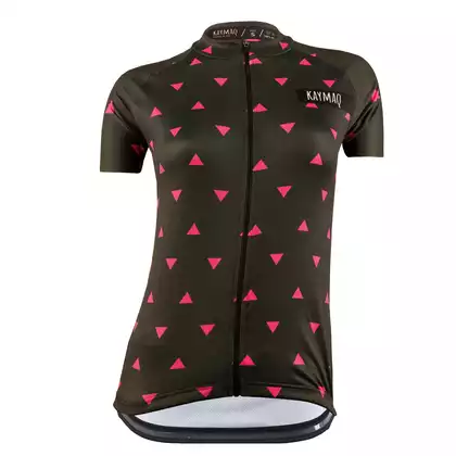 KAYMAQ DESIGN W1-W42 Women's cycling short sleeve jersey
