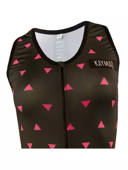 KAYMAQ DESIGN W1-W42 women's sleeveless cycling t-shirt