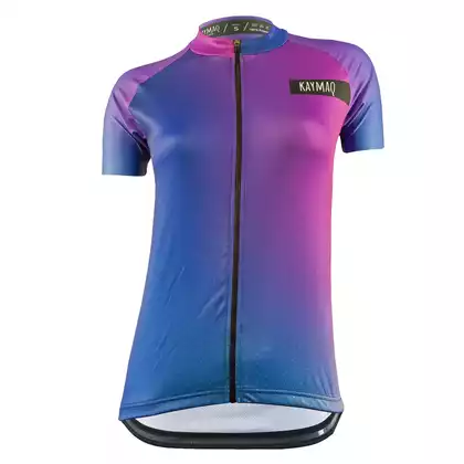 KAYMAQ DESIGN W1-W43 Women's cycling short sleeve jersey