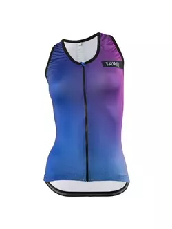 KAYMAQ DESIGN W1-W43 women's sleeveless cycling t-shirt