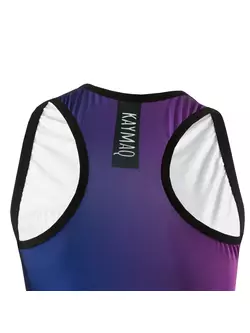 KAYMAQ DESIGN W1-W43 women's sleeveless cycling t-shirt